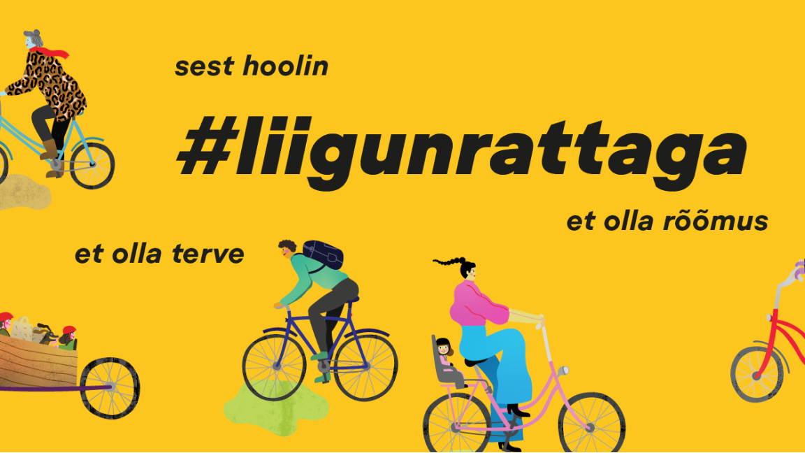 Liigun rattaga!