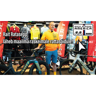 Rait Ratasepp läheb maailma raskeimale rattasõidule! Rait Ratasepp läheb maailma raskeimale rattasõidule!