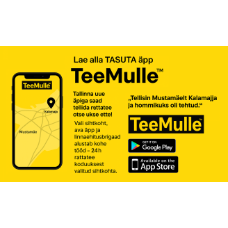 Lae alla TASUTA äpp TeeMulle™ Lae alla TASUTA äpp TeeMulle™