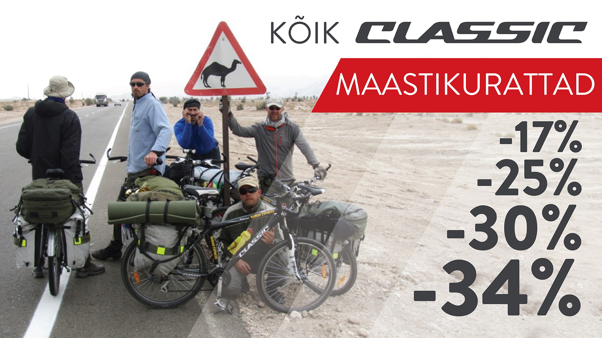 CLASSIC maastikurattad