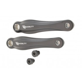 Crankset Miranda Beta w/o chainring black/170mm Crankset Miranda Beta w/o chainring black/170mm