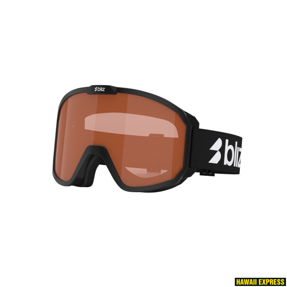 RAVE JR MATT BLACK-WHITE LOGO ORANGE