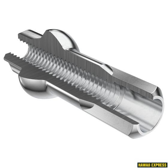 Kodaranippel 2,0x15mm squorx pro Head Brass