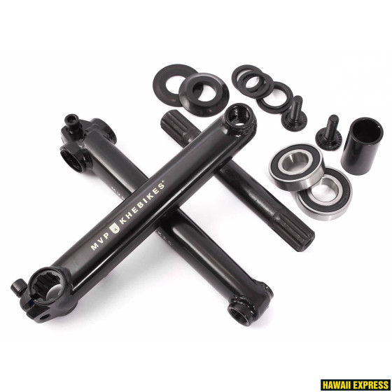 CRANKSET BMX MVP 3pc CrMo 8T+bottom braket MID s/b BB 1s CRANKSET BMX MVP 3pc CrMo 8T+bottom braket MID s/b BB 1s