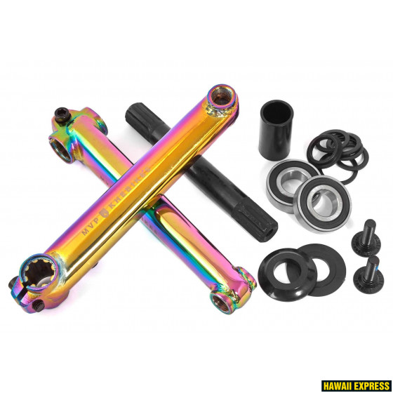 KHE MVP 3pc CrMo Crank-Set 8T MID s/b BB KHE MVP 3pc CrMo Crank-Set 8T MID s/b BB