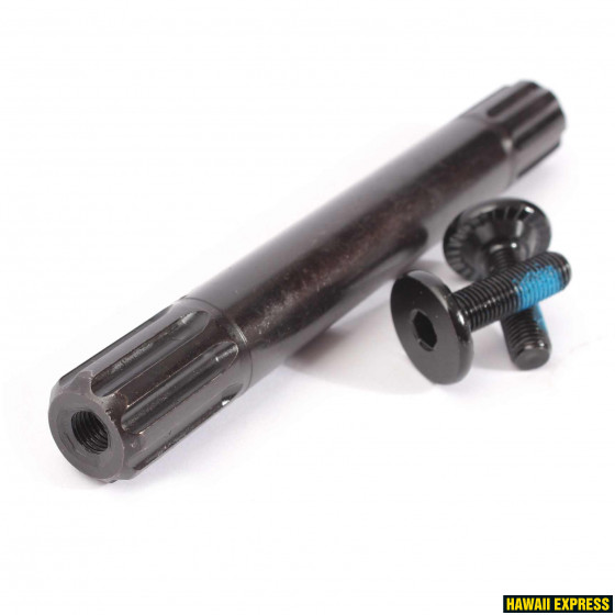 KESKJOOKSU VÕLL BMX 19mm 8T 150mm inc. 2 Bolts KESKJOOKSU VÕLL BMX 19mm 8T 150mm inc. 2 Bolts