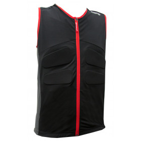 BODY VEST MAP MEN BLACK/RED