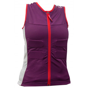 BODY VEST MAP W PURPLE/WHITE