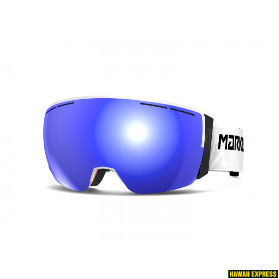 3D+MAP WHITE w/BLUE HD MIRROR 3D+MAP WHITE w/BLUE HD MIRROR