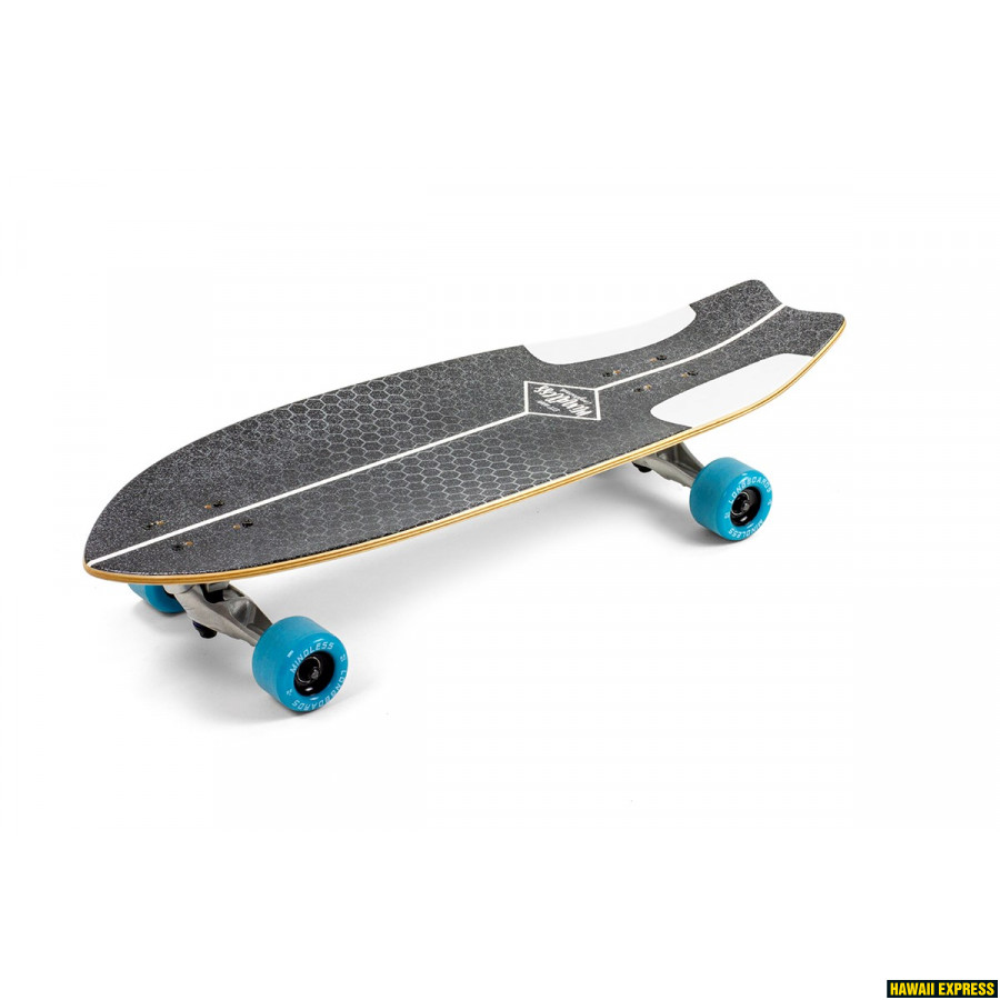 LONGBOARD SURF SKATE FISH TAIL 29.5X9.75