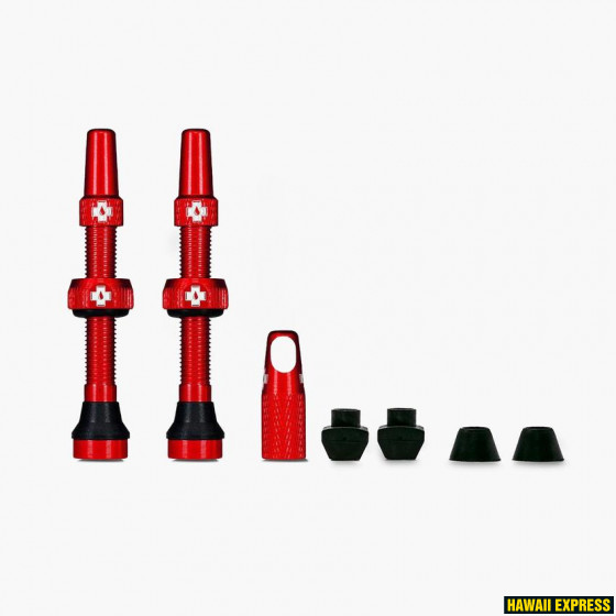 Muc-Off Tubeless Valve Kit 60mm/Red Muc-Off Tubeless Valve Kit 60mm/Red