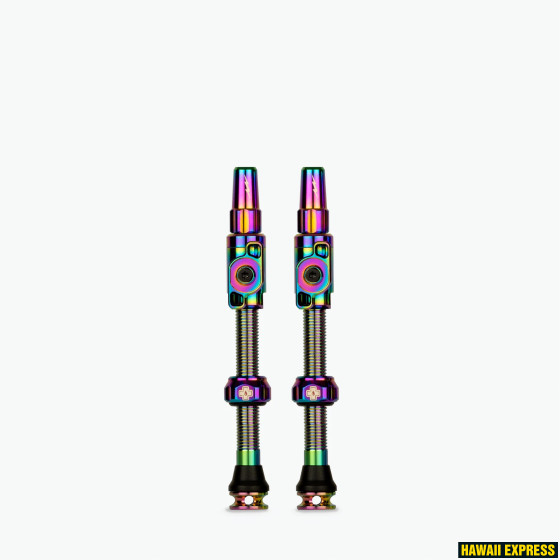 MUC-OFF TUBELESS VALVES BIG BORE LITE LARGE-IRIDESCENT MUC-OFF TUBELESS VALVES BIG BORE LITE LARGE-IRIDESCENT