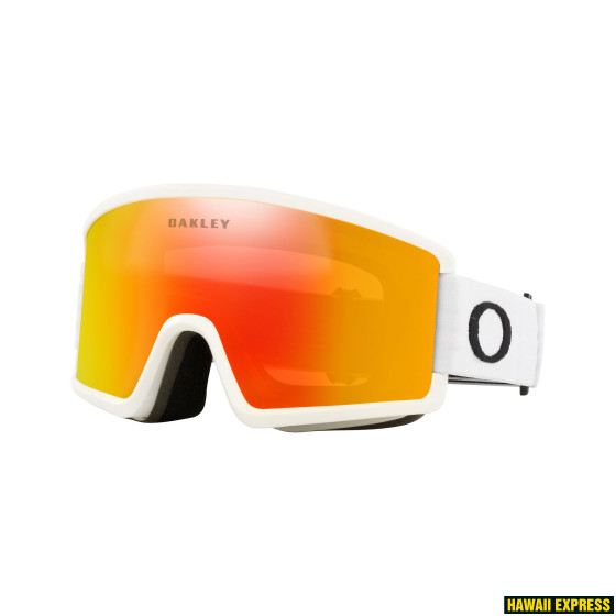 TARGET LINE L MATTE WHITE w/ FIRE IRIDIUM TARGET LINE L MATTE WHITE w/ FIRE IRIDIUM