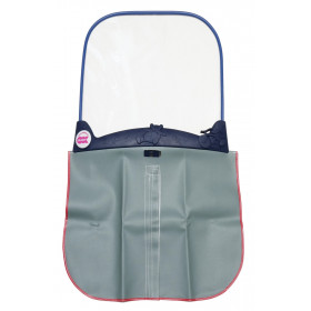 Wind stop windshield