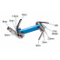 TÖÖRIIST IB-2 I-Beam Mini Fold-up Hex Wrench/Screwdriver TÖÖRIIST IB-2 I-Beam Mini Fold-up Hex Wrench/Screwdriver