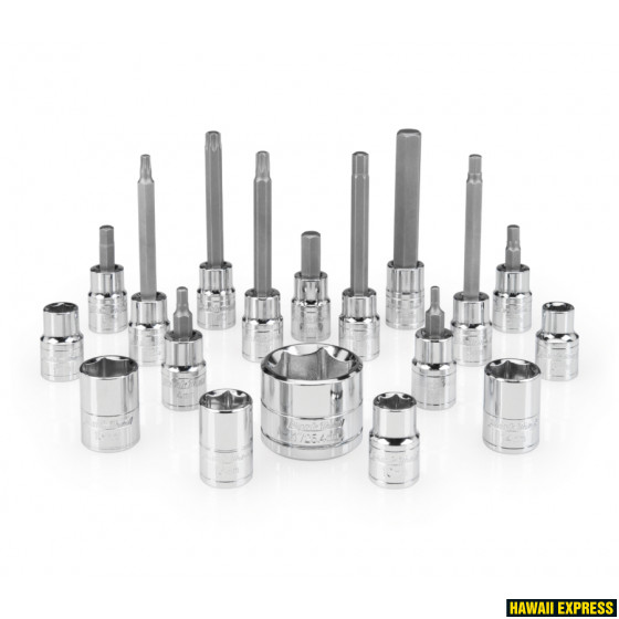 TÖÖRIIST SBS-1.2 Socket & Bit Set - 18 pieces