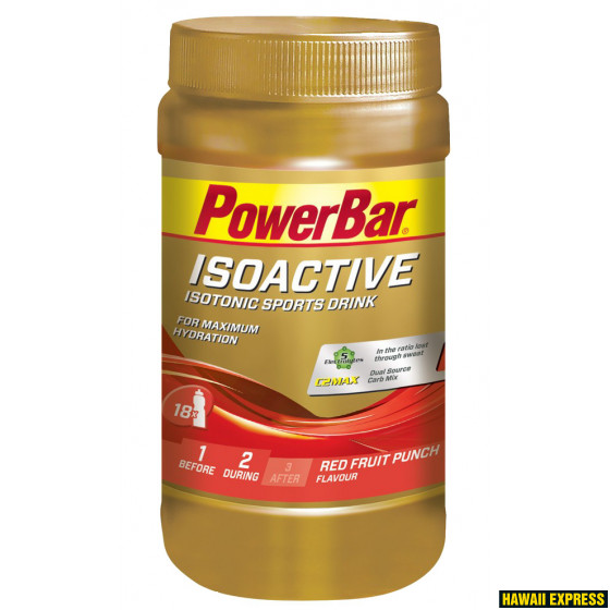 PULBER ISOACTIVE punase puuvilja 600g PULBER ISOACTIVE punase puuvilja 600g
