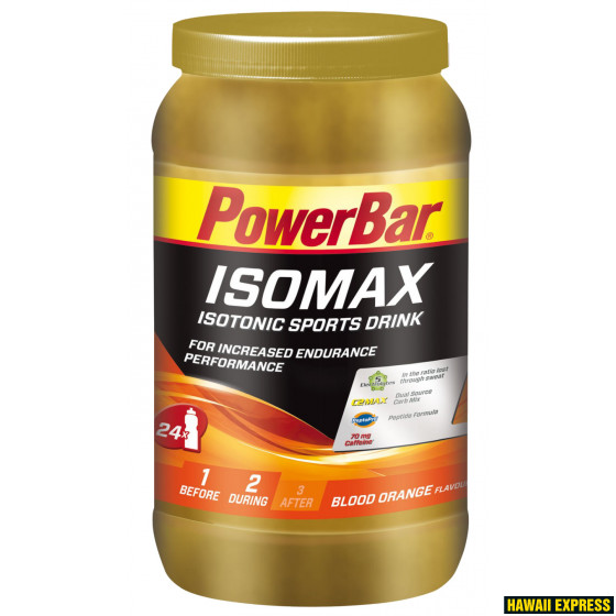 PULBER ISOMAX veriapelsini (kofeiiniga) 1200g PULBER ISOMAX veriapelsini (kofeiiniga) 1200g