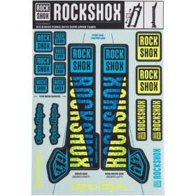 Varuosa amordile Troy Lee Designs Decal Kit f.Pike/Lyrik/Yari/Domain/Revelation c. 2018