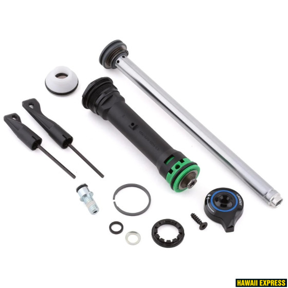 FORK DAMPER ASSEMBLY - CROWN TURNKEY (THREAD PITCH 0.8MM) (INCLUDES RIGHT SIDE INTERNALS) - 27 FORK DAMPER ASSEMBLY - CROWN TURNKEY (THREAD PITCH 0.8MM) (INCLUDES RIGHT SIDE INTERNALS) - 27