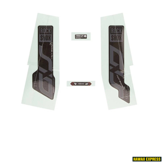 Varuosa amordile DECAL KIT SID SELECT 110-120MM 29 GREY FOR DIFFUSION BLACK (2020+)