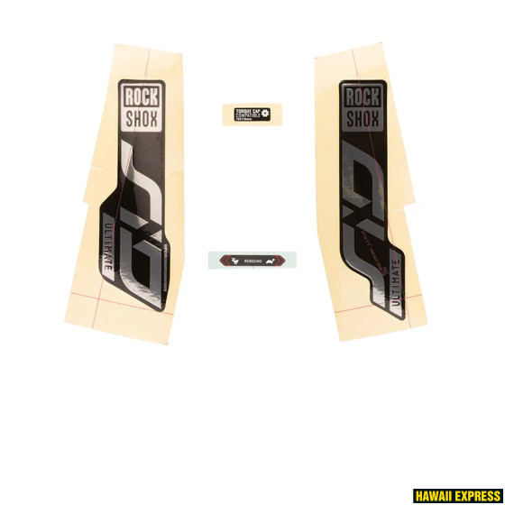 Varuosa amordile DECAL KIT SID ULTIMATE 110-120MM 29 POLAR FOIL FOR GLOSS BLACK (2020+)