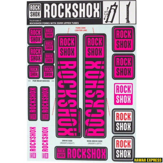 DECAL KIT 35MM MAGENTA DECAL KIT 35MM MAGENTA
