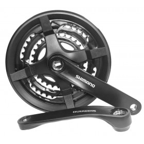 crankset TY301 BSA 8/7/6x3 170mm 48/38/28T 8s crankset TY301 BSA 8/7/6x3 170mm 48/38/28T 8s
