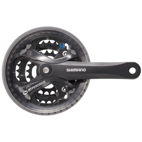 Crankset 8-speed Black FC-M361 42/32/22T 170mm Crankset 8-speed Black FC-M361 42/32/22T 170mm