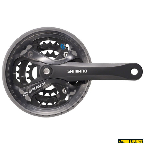 Crankset 8-speed Black FC-M361 42/32/22T 170mm Crankset 8-speed Black FC-M361 42/32/22T 170mm