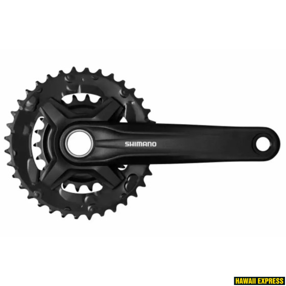 Crankset 9-Speed Black w/o CG FC-MT210-2 36/22T 175mm Crankset 9-Speed Black w/o CG FC-MT210-2 36/22T 175mm