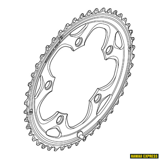 esihammasratas 10s MNT 46T FC-CX50 2x10 BCD 110 esihammasratas 10s MNT 46T FC-CX50 2x10 BCD 110