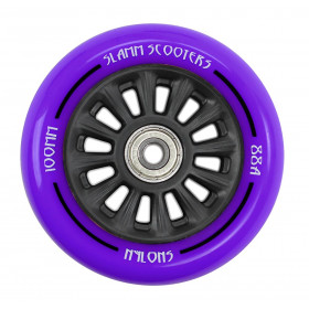 TÕUKERATTA RATAS 100mm Nylon Core 1tk