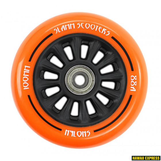 TÕUKERATTA RATAS 100mm Nylon Core 1tk