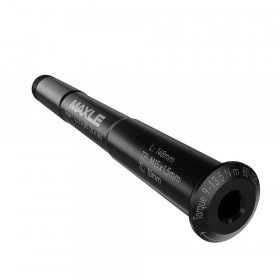Axle Maxle Stealth Front, 12x100, Length 125mm, Thread Length 12mm, Thread Pitch M12x1.50 - Road Axle Maxle Stealth Front, 12x100, Length 125mm, Thread Length 12mm, Thread Pitch M12x1.50 - Road