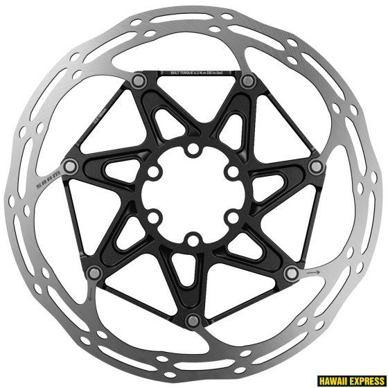 Rotor CenterlineX Piece 180mm Black (includes Ti rotor bolts) Rounded Rotor CenterlineX Piece 180mm Black (includes Ti rotor bolts) Rounded