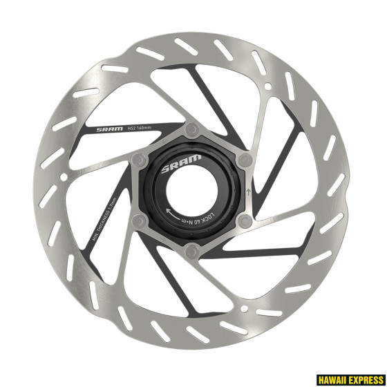 Rotor HS2 160mm Center Lock (includes lockring) Rounded Rotor HS2 160mm Center Lock (includes lockring) Rounded