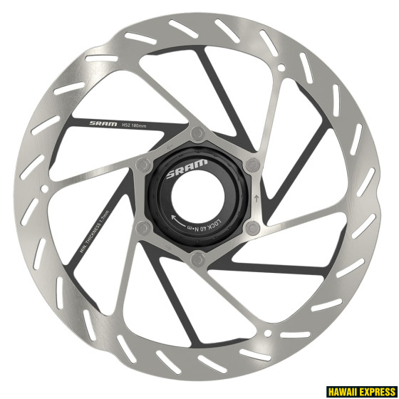 Rotor HS2 180mm Center Lock (includes lockring) Rounded Rotor HS2 180mm Center Lock (includes lockring) Rounded