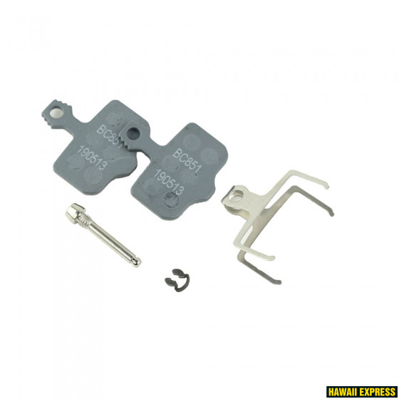 DISC BRAKE PADS - ORGANIC/STEEL (POWERFUL) - 2 PIECE ROAD/ELIXIR/DB/LEVEL B1 (2020+) - OE MTB Pad