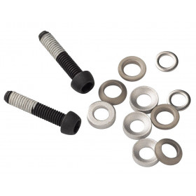 Bracket Mounting Bolts - Stainless T25 15mm (2 Pcs) - Flat Mount Caliper Bracket Mounting Bolts - Stainless T25 15mm (2 Pcs) - Flat Mount Caliper