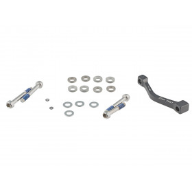 Post Bracket - 20 P (Front180/Rear 160), Includes Stainless Caliper Mounting Bolts, increased depth Post Bracket - 20 P (Front180/Rear 160), Includes Stainless Caliper Mounting Bolts, increased depth