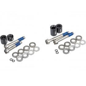 Post Spacer Set - 20 S (Front 180/Rear 160), Includes Stainless Caliper Mounting Bolts Post Spacer Set - 20 S (Front 180/Rear 160), Includes Stainless Caliper Mounting Bolts