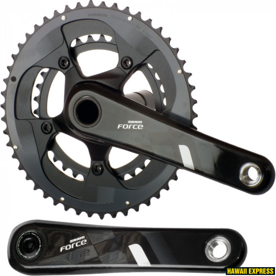 Crank Set Force22 GXP 172,5 53-39 Yaw, GXP Cups NOT included Crank Set Force22 GXP 172,5 53-39 Yaw, GXP Cups NOT included