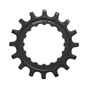 Chain Ring X-SYNC Sprocket for Bosch motors 16T Straight Steel Black Chain Ring X-SYNC Sprocket for Bosch motors 16T Straight Steel Black