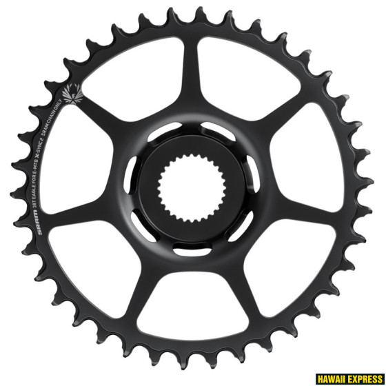 Chain Ring X-SYNC 2 38T Steel Eagle Bosch Gen4 Direct Mount Black (NON BOOST)