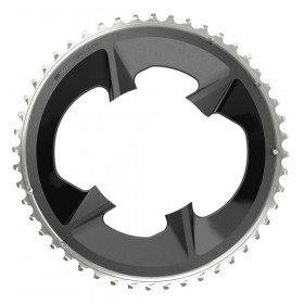 CHAIN RING ROAD 48T 107BCD 2X12 RIVAL BLACK WITH COVER PLATE CHAIN RING ROAD 48T 107BCD 2X12 RIVAL BLACK WITH COVER PLATE