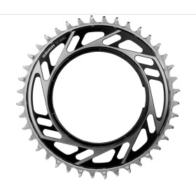 ESIHAMMASRATAS 12s ROAD 46T THREADED MOUNT X-SYNC 6.5MM OFFSET RED E1 BLACK/SILVER (including thread