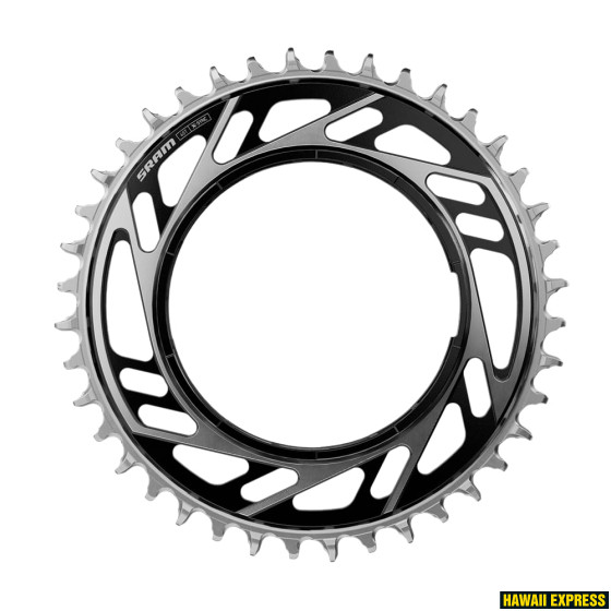 esihammasratas 12s ROAD 42T THREADED MOUNT X-SYNC 6.5MM OFFSET RED E1 BLACK/SILVER (including thread esihammasratas 12s ROAD 42T THREADED MOUNT X-SYNC 6.5MM OFFSET RED E1 BLACK/SILVER (including thread