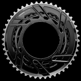 esihammasratas 12s MNT FORCE E1 for Powermeter - Thread Mount 46/33T Black (including pin thread bac
