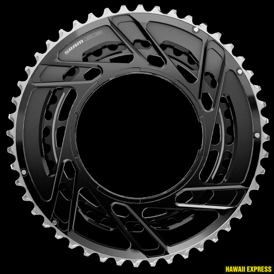 esihammasratas 12s MNT FORCE E1 for Powermeter - Thread Mount 48/35T Black (including pin thread bac